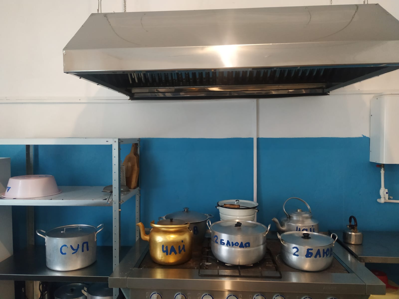 школьная столовая