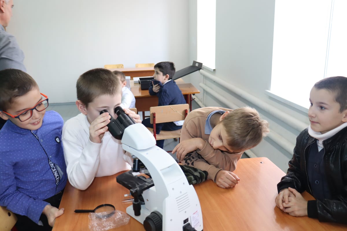 учимся работать на микроскопе